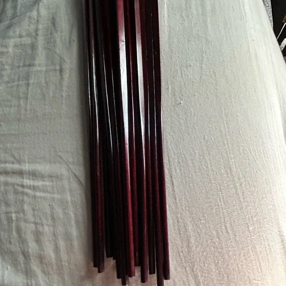 Elegant , VINTAGE 8pc Oriental chopsticks. - Picture 5 of 8